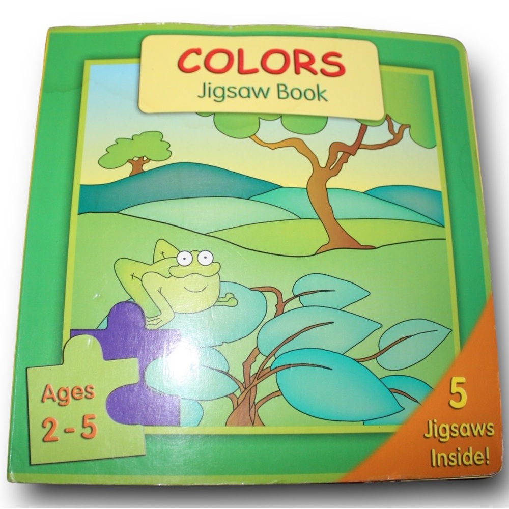 Colors Jigsaw Book 5 Puzzles Five Mile Press Australia Annie White Sonia Dixon